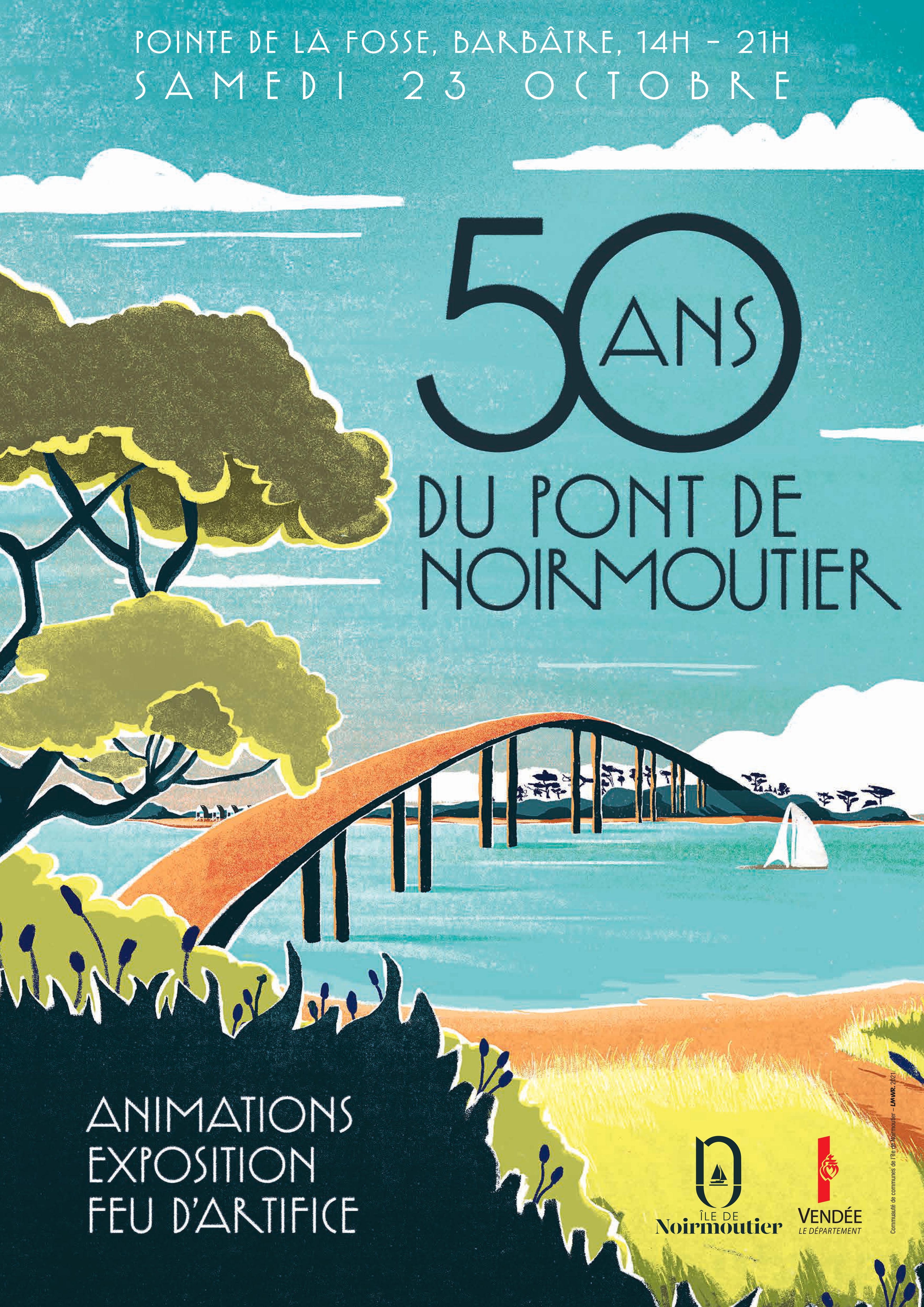 Affiche 50 ans du pont