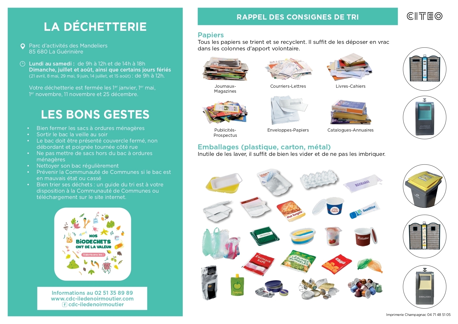 Collecte des déchets P2