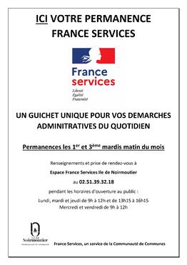 Affiche France Services